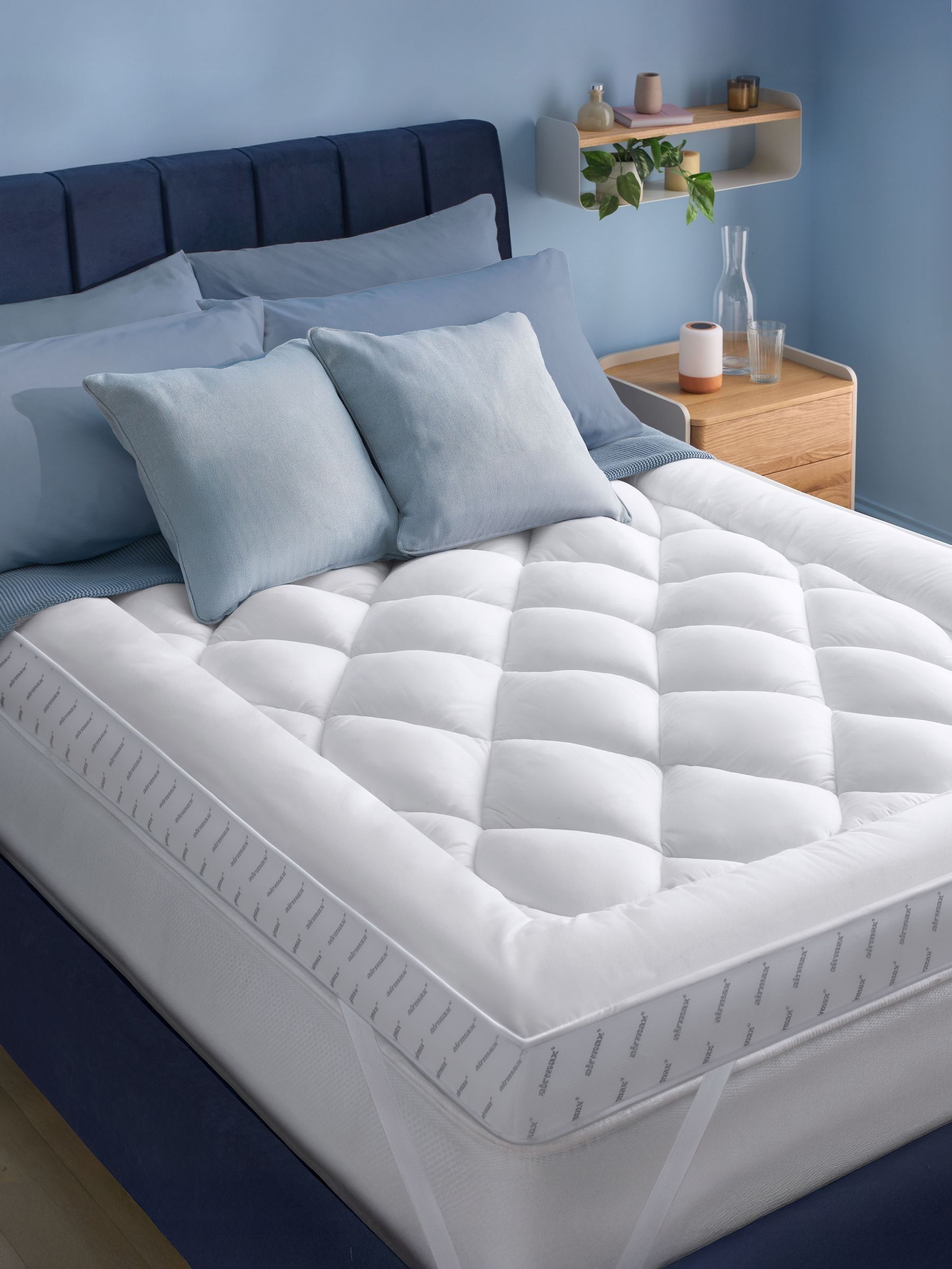 Silentnight Airmax 1000 Mattress Topper White - Image 5