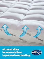 Silentnight White Airmax 1000 10cm Mattress Topper - Image 3 of 8