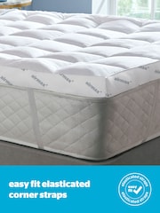 Silentnight White Airmax 1000 10cm Mattress Topper - Image 4 of 8