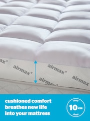 Silentnight White Airmax 1000 10cm Mattress Topper - Image 5 of 8