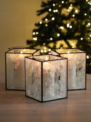 Scottish Everlastings Ltd Black Star Lanterns - Image 1 of 3