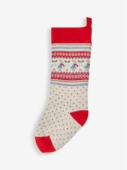 Medias de Navidad tejidas en punto jaspeado de Peter Rabbit de Jojo Maman Bébé - Imagen 1 de 3