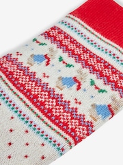 Medias de Navidad tejidas en punto jaspeado de Peter Rabbit de Jojo Maman Bébé - Imagen 2 de 3