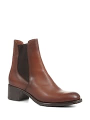 Jones Bootmaker Doria Heeled Leather Chelsea Boots - Image 3 of 6