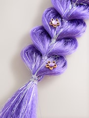 Purple K-Pop Fake Hair - Image 2 of 4