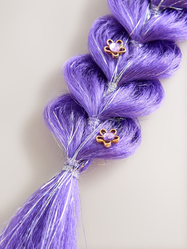 Purple K-Pop Fake Hair - Image 2 of 4