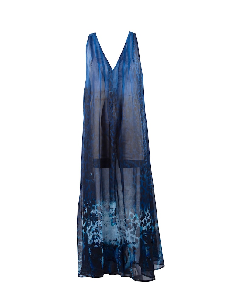 Seaspray Mauritius Leopard Maxi Cover-Up Dress - Image 4 of 4