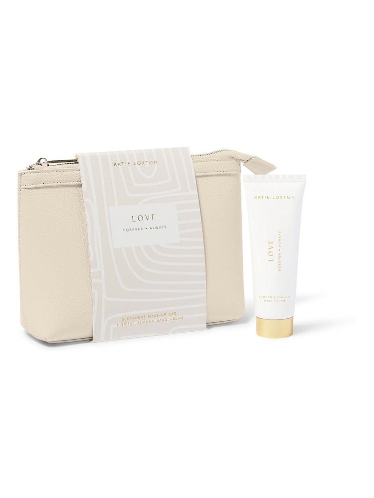 Katie Loxton Love Make Up Bag Gift Set - Image 1 of 4