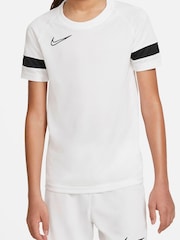 Nike White Dri-FIT Academy T-Shirt - Image 1 of 7