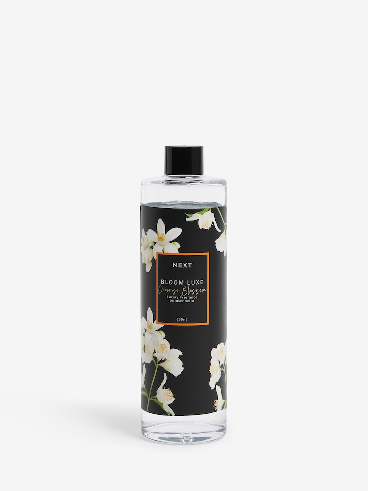 Bloom Luxe Orange Blossom Luxury 200ml Refill Fragranced Reed Diffuser - Image 2 of 2