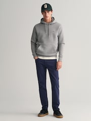 GANT Marine Blue Regular Fit Desert Jeans - Image 3 of 6