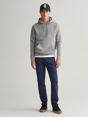 GANT Marine Blue Regular Fit Desert Jeans - Image 4 of 6