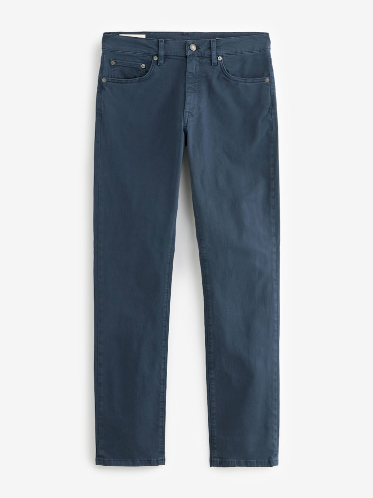 GANT Marine Blue Regular Fit Desert Jeans - Image 6 of 6