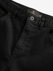 Black Solid Single Slim Fit Classic Stretch Jeans - Image 11 of 13