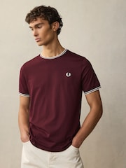 Fred Perry Twin Tipped Logo T-Shirt - Image 1 of 4