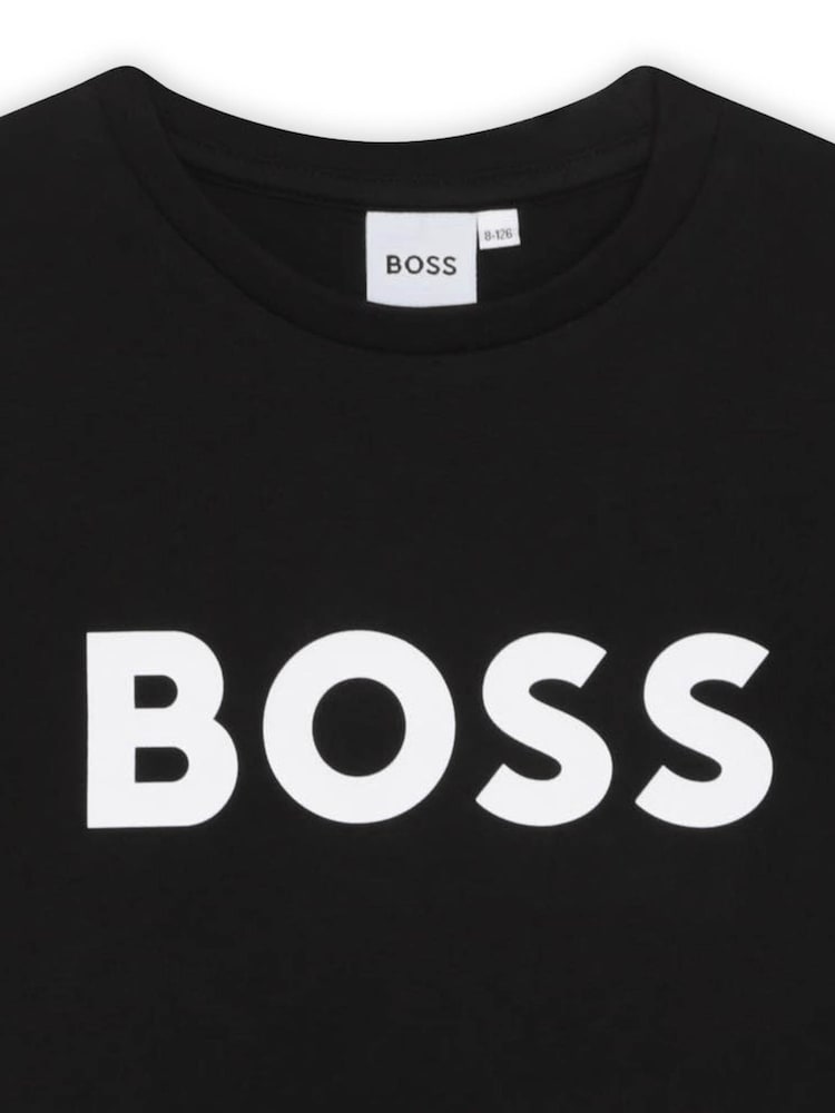 BOSS bomullsjersey kortermet t-skjorte - Bilde 3 av 3