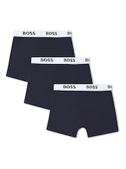 Zils - BOSS bokseršortu 3 iepakojums - Attēls 2 no 4