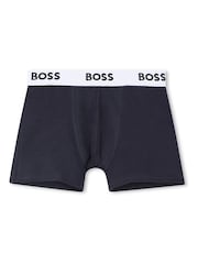 Zils - BOSS bokseršortu 3 iepakojums - Attēls 3 no 4