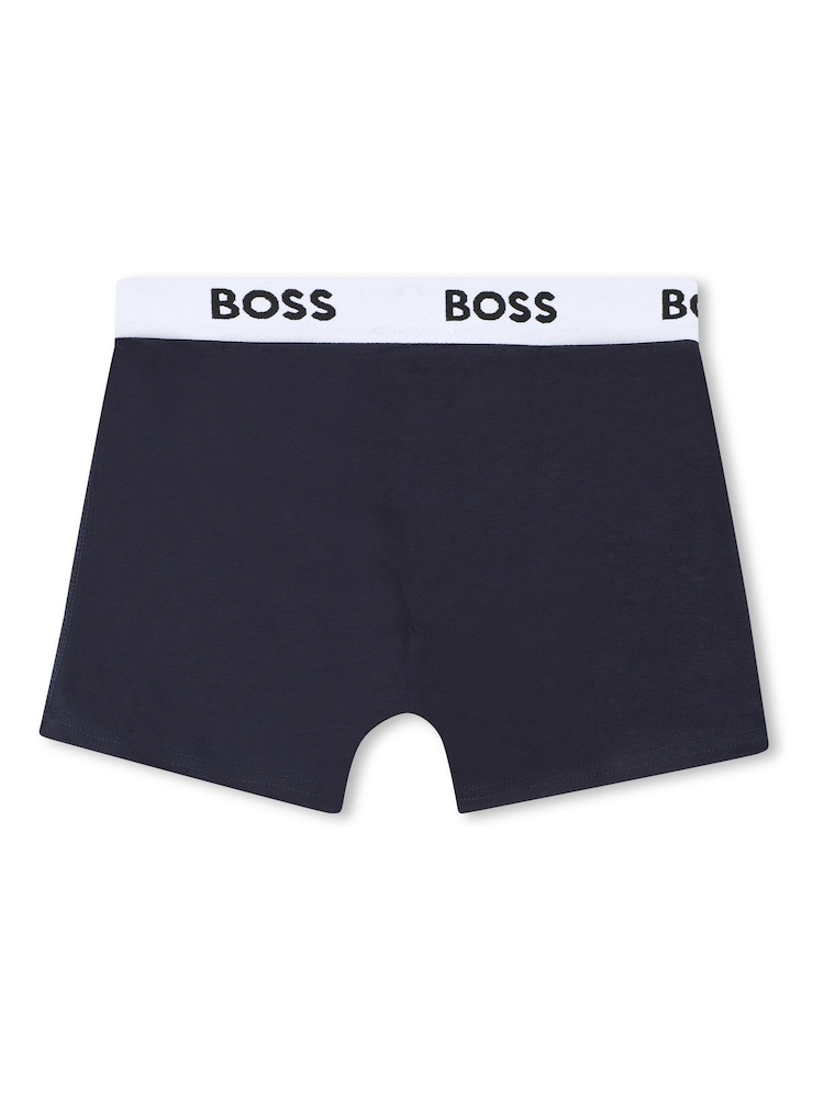 Zils - BOSS bokseršortu 3 iepakojums - Attēls 4 no 4