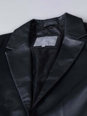 Lakeland Leather Black Bleestone Leather Blazer - Image 9 of 9