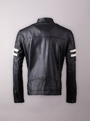 Chaqueta motera de cuero Charlie de Lakeland Leather - Imagen 10 de 15