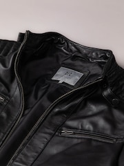 Chaqueta motera de cuero Charlie de Lakeland Leather - Imagen 13 de 15