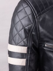 Chaqueta motera de cuero Charlie de Lakeland Leather - Imagen 14 de 15