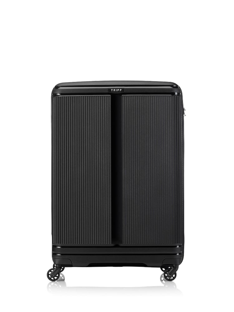 Tripp Black Large Continental 4 Wheel 77cm Suitcase - Image 1 of 4