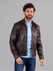 Lakeland Leather Brown Corby Leather Jacket - Image 1 of 9