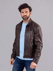 Lakeland Leather Brown Corby Leather Jacket - Image 2 of 9