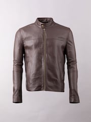 Lakeland Leather Brown Corby Leather Jacket - Image 4 of 9