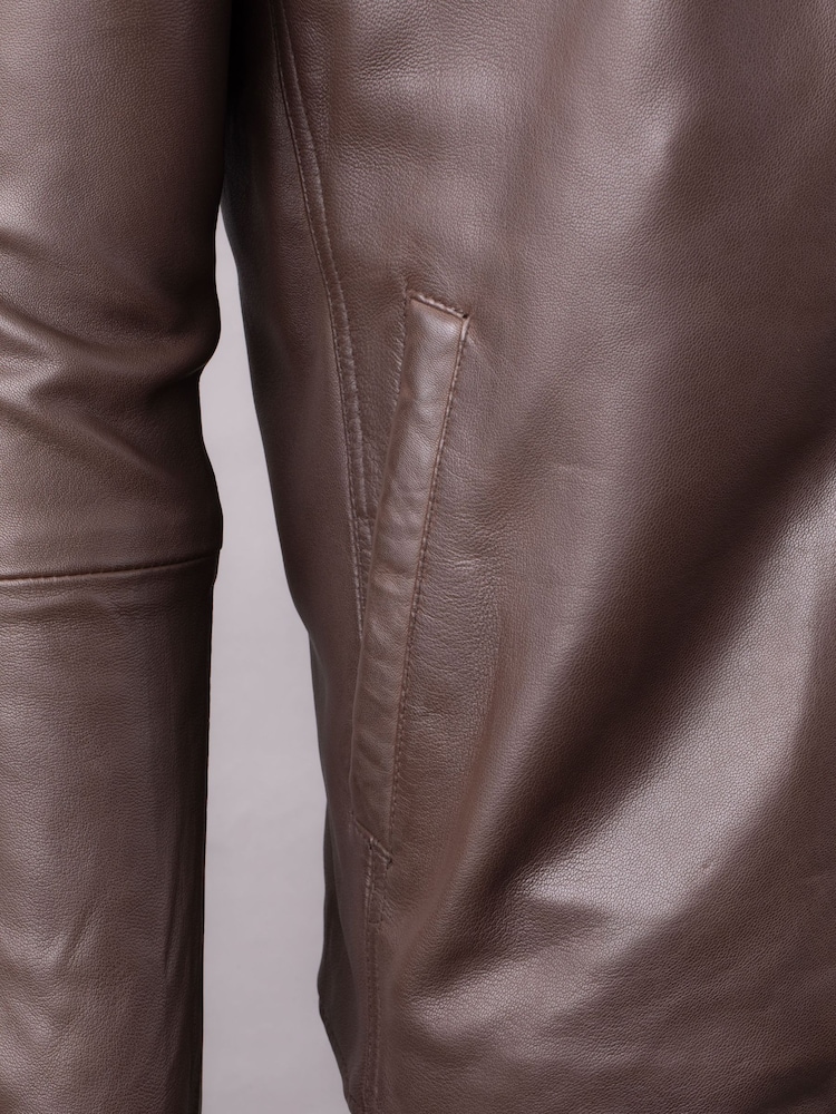 Lakeland Leather Brown Corby Leather Jacket - Image 9 of 9