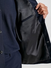 Navy Blue Smart Slim Fit Shacket - Image 5 of 11