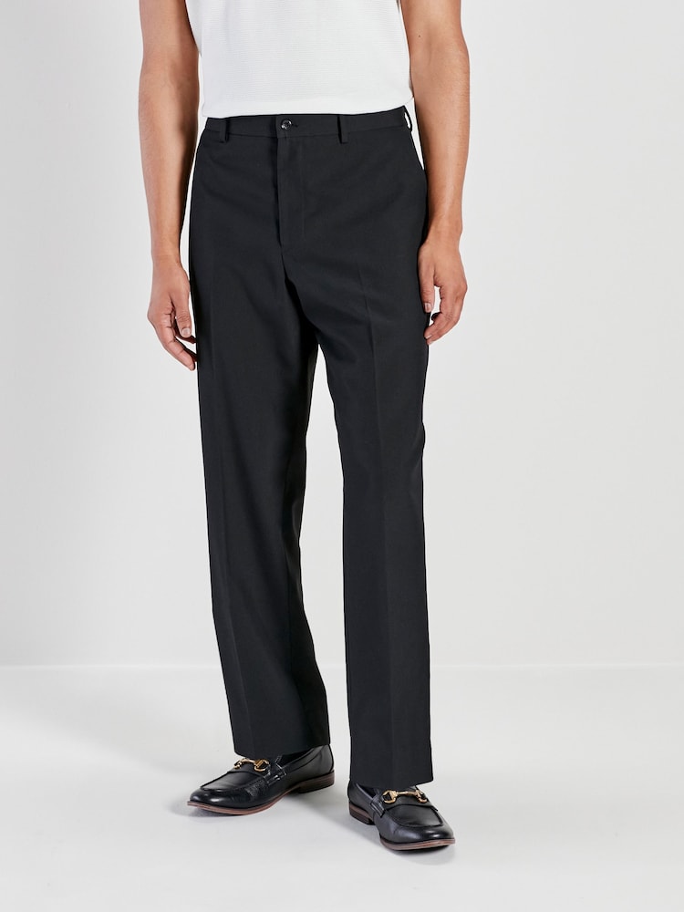 Black Smart Jogger Trousers - Image 1 of 5 Black Smart Jogger Trousers - Image 1 of 5