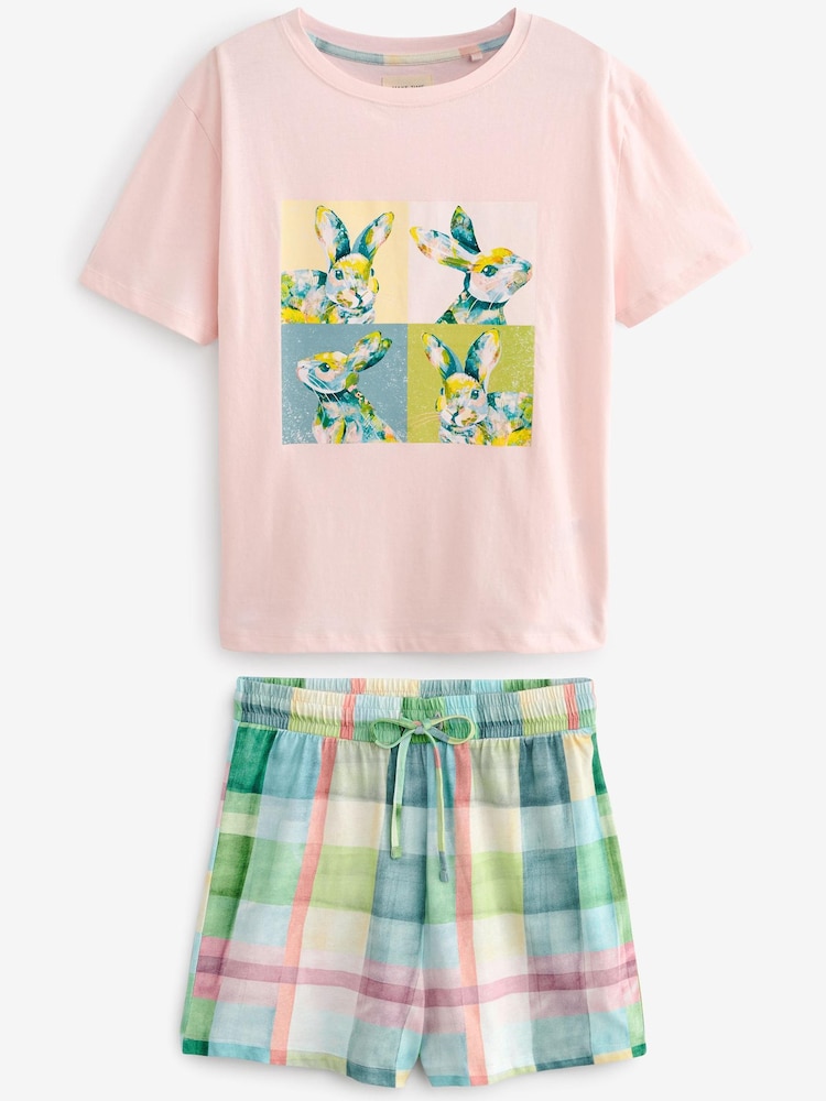 Lapin rose - Ensemble pyjama short - Image 5 of 8