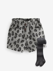 Mono Animal Pull-on Shorts & Tights Set (3mths-7yrs) - Image 6 of 8