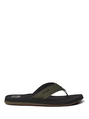 Reef The Layback Schwarze Sandalen - Bild 1 von 6