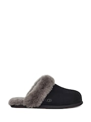 UGG Black/Grey Scufette Slippers - Image 3 of 3