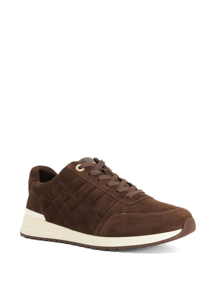 Dune London Brown Evelie Trainers - Image 2 of 5 Dune London Brown Evelie Trainers - Image 2 of 5
