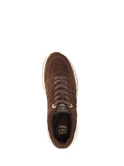 Dune London Brown Evelie Trainers - Image 4 of 5