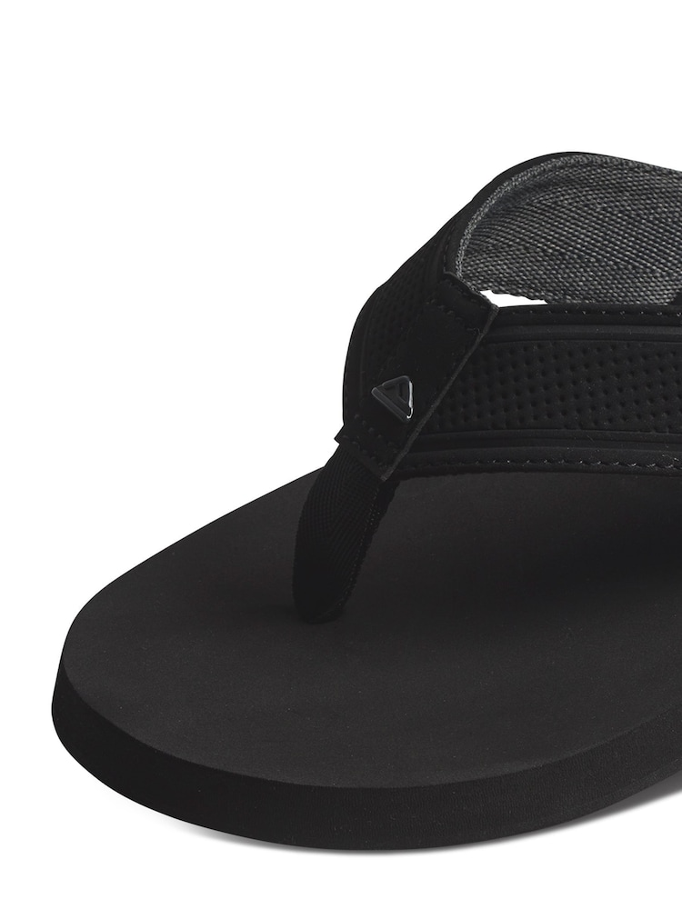 Reef The Layback Black Sandals - Image 6 of 6 Reef The Layback Black Sandals - Image 6 of 6