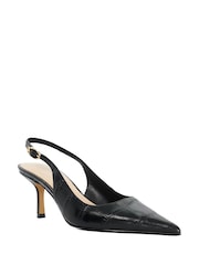 Dune London Black Celise Slingbacks - Image 3 of 6