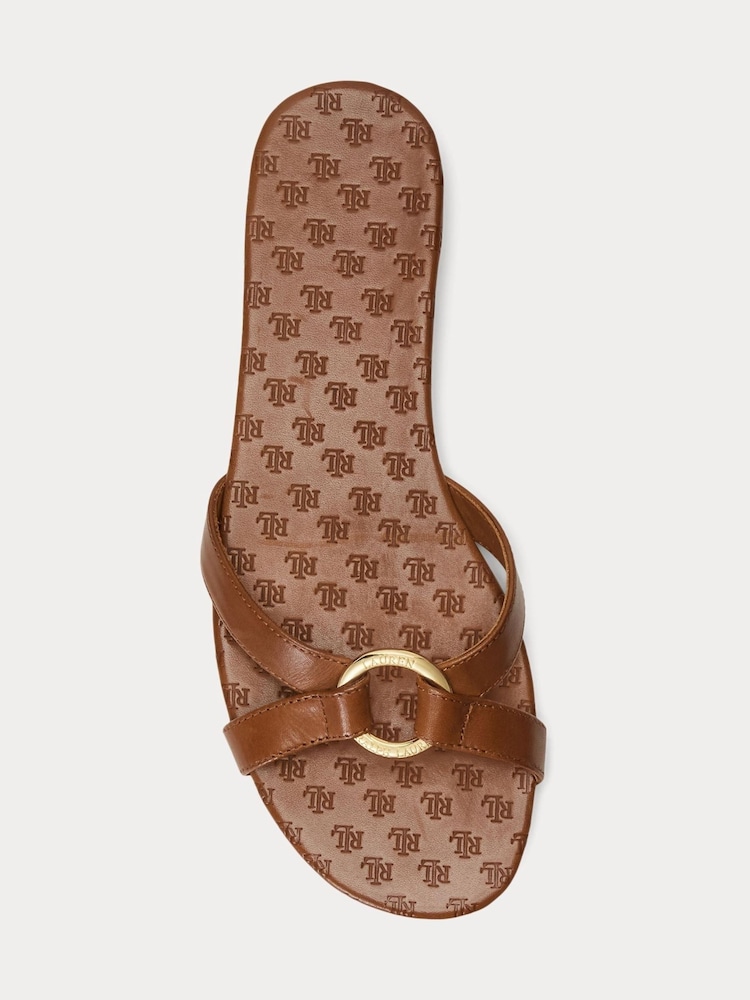 Lauren Ralph Lauren Emmy Crossover Slide Sandals - Image 4 of 4 Lauren Ralph Lauren Emmy Crossover Slide Sandals - Image 4 of 4