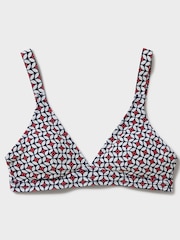 Rot - Crew Clothing Company Bikinioberteil, Blau - Bild 4 von 4