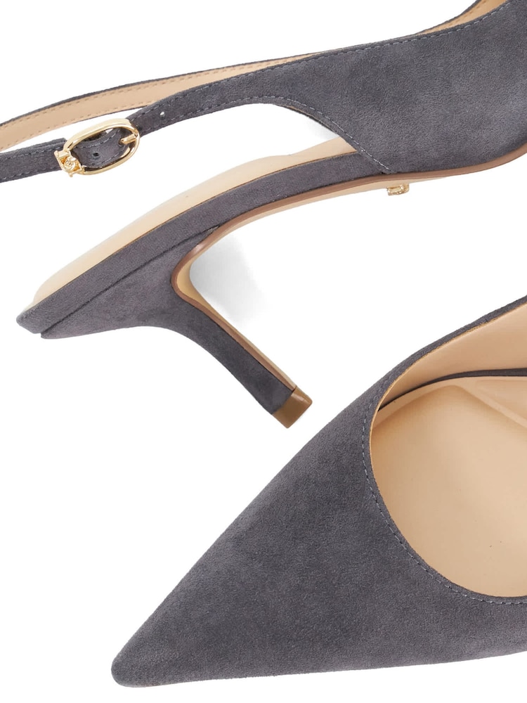 Dune London Grey Celise Slingbacks - Image 5 of 5