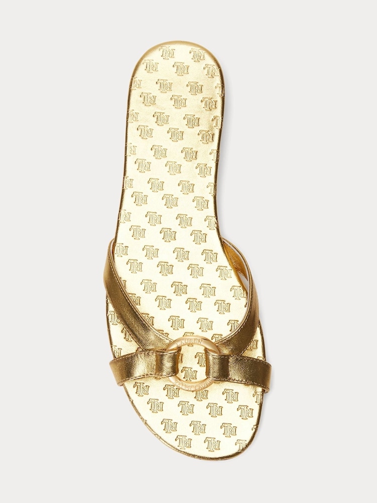 Lauren Ralph Lauren Emmy Crossover Slide Sandals - Image 4 of 4