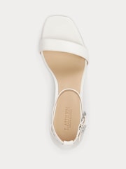 Lauren Ralph Lauren Logan Leather Heeled Sandals - Image 4 of 5