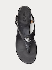 Lauren Ralph Lauren Black Westcott Heeled Sandals - Image 4 of 4
