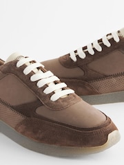 Brown Forever Comfort® Leather Chunky Trainers - Image 6 of 9