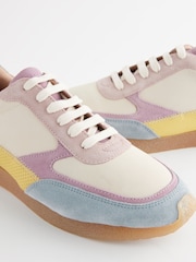 Cream Forever Comfort® Leather Chunky Trainers - Image 5 of 6